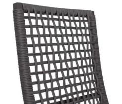 deVries Dining-Set, steingrau/rope