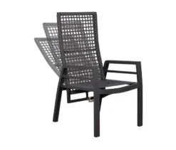 deVries Dining-Set, steingrau/rope