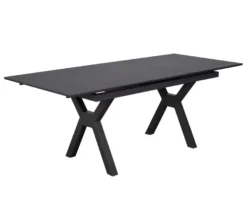 deVries Dining-Set, steingrau/rope