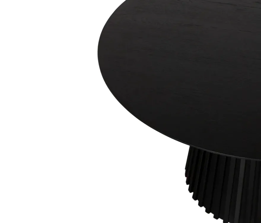 deVries Esstisch »Andria«, 120 cm, schwarz