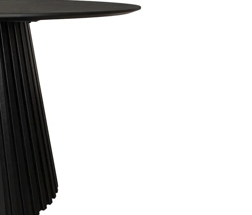 deVries Esstisch »Andria«, 120 cm, schwarz