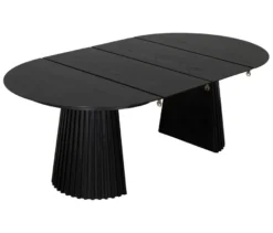deVries Esstisch »Andria«, 120/210 cm, schwarz