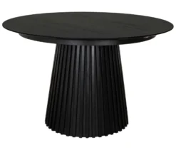 deVries Esstisch »Andria«, 120/210 cm, schwarz