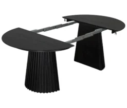 deVries Esstisch »Andria«, 120/210 cm, schwarz