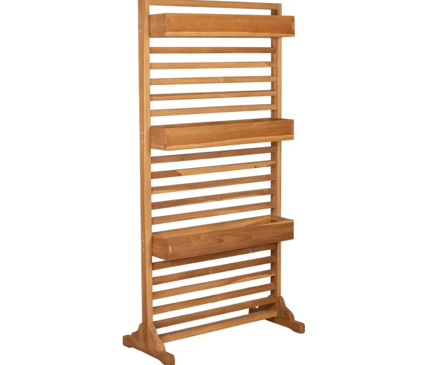 deVries Teak-Sichtschutz