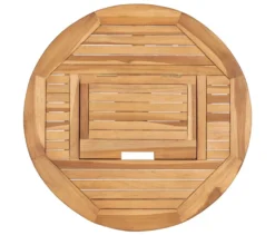 deVries Teak-Tischplatte für Getränkekisten