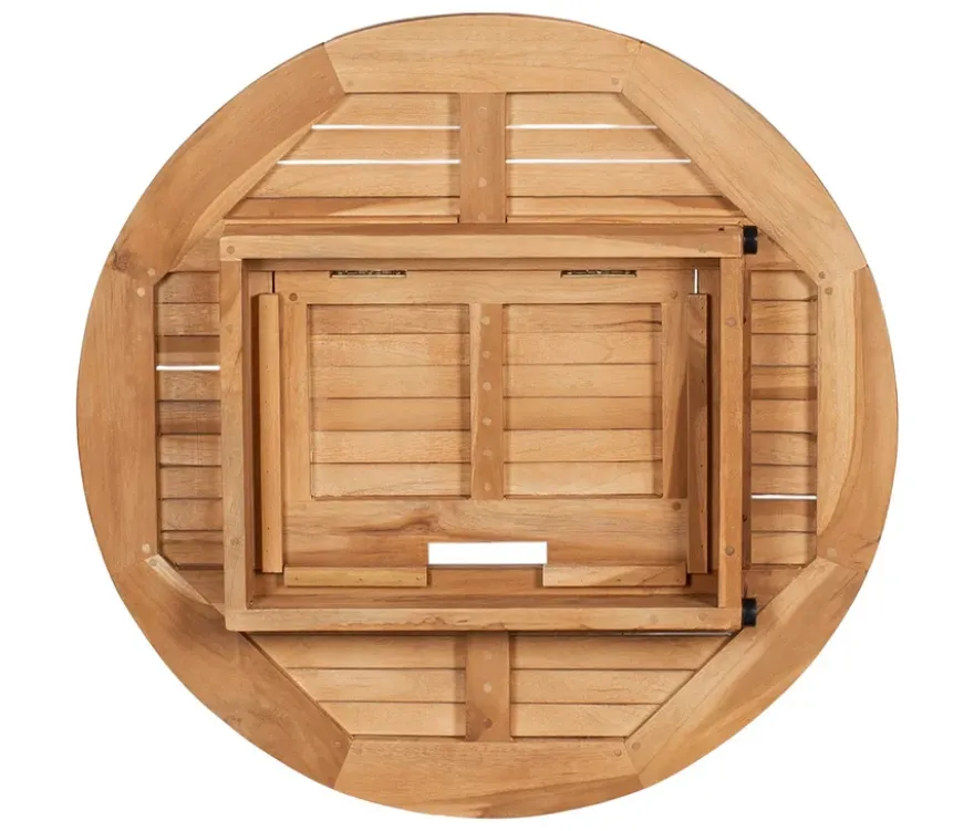 deVries Teak-Tischplatte für Getränkekisten