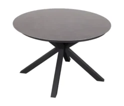 deVries Tisch, Ø ca. 120 cm, steingrau