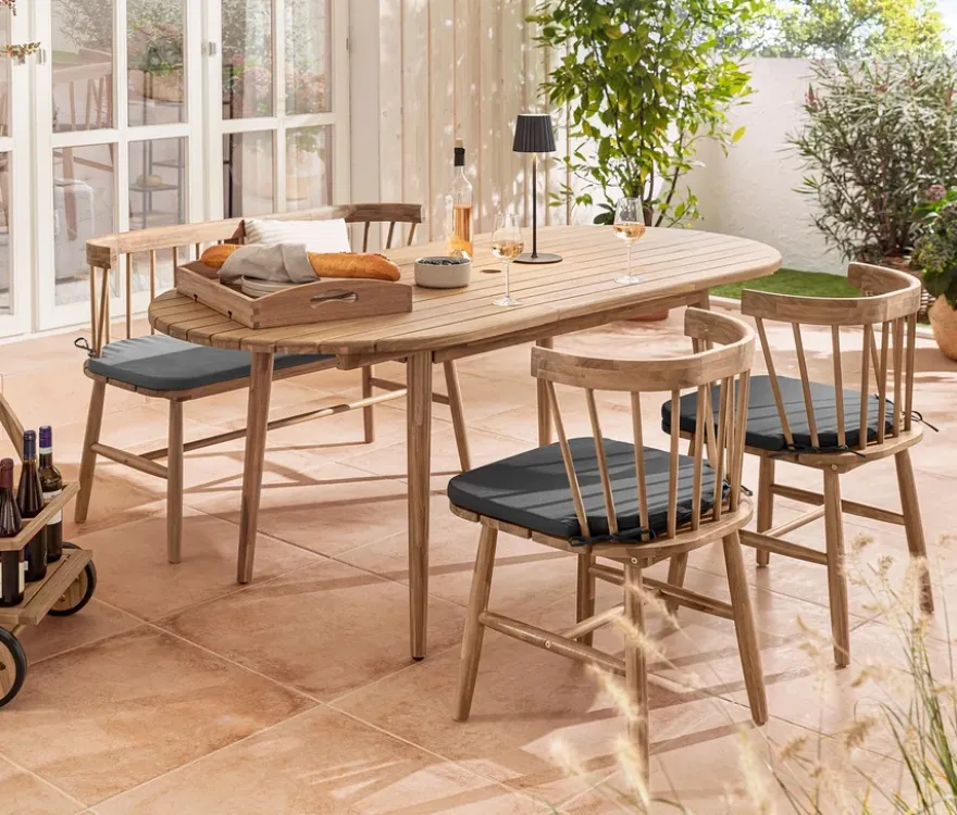 Dining-Stuhl mit Sitzpolster