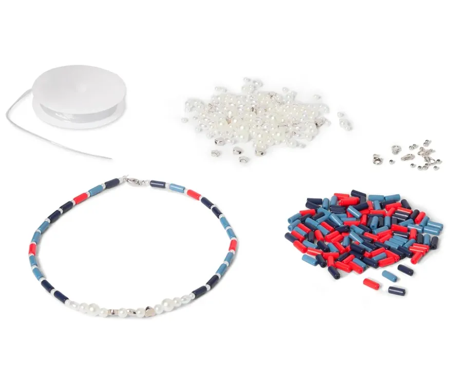 DIY-Perlen-Halsketten-Set