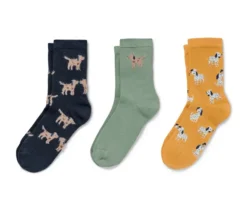 3D-Kinder-Socken mit Flausch-Garn