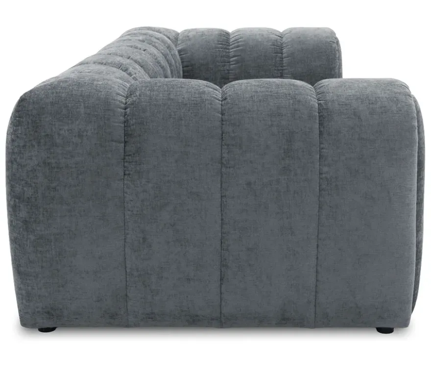 DOMO Bigsofa »Aalborg«, Sitzraster breit, grau