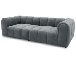 DOMO Bigsofa »Aalborg«, Sitzraster breit, grau