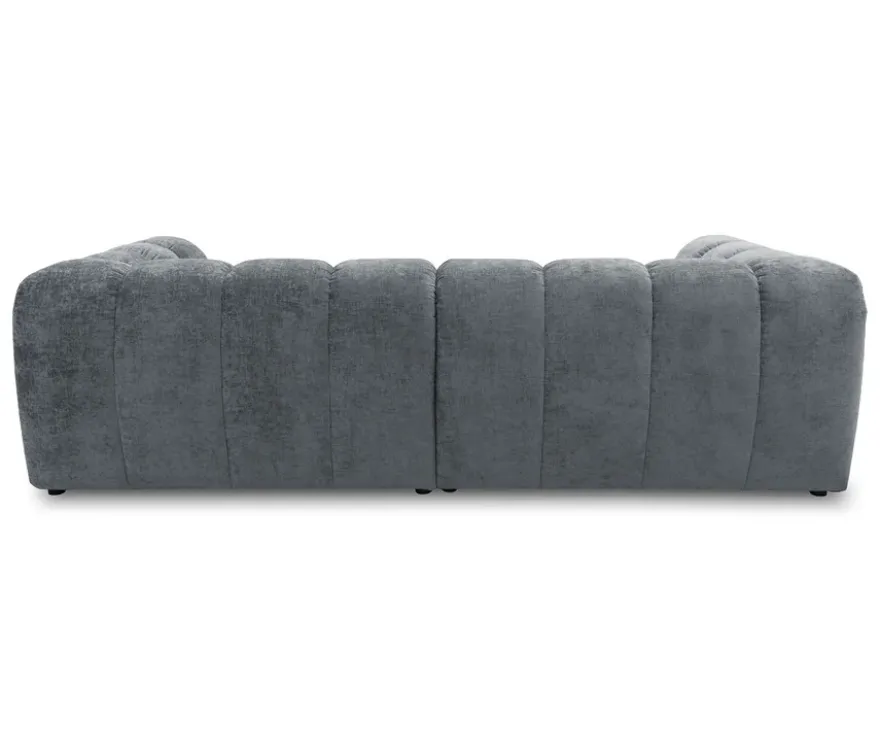 DOMO Bigsofa »Aalborg«, Sitzraster breit, grau