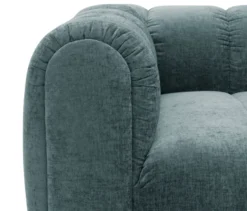 DOMO Bigsofa »Aalborg«, Sitzraster schmal, ocean/petrol