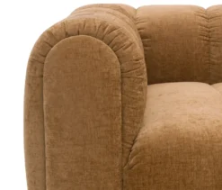 DOMO Bigsofa »Aalborg«, Sitzraster breit, hellbraun