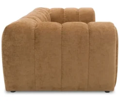 DOMO Bigsofa »Aalborg«, Sitzraster schmal, hellbraun