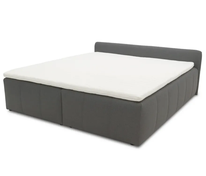 DOMO Boxspringbett »Bergen« 180 x 200 cm inkl. Topper, klein