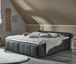 DOMO Boxspringbett »Bergen« 180 x 200 cm inkl. Topper, klein