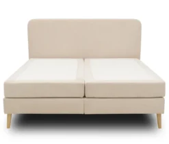 DOMO Boxspringbett »Kopenhagen« mit festem Kopfteil, ca. 180 x 200 cm, inkl. Topper