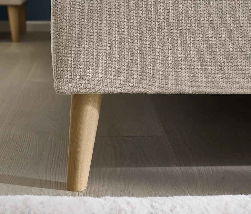 Domo Boxspringbett mit festem Kopfteil inkl. Topper