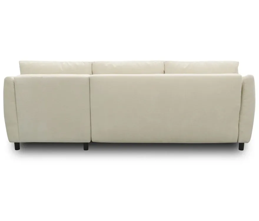 DOMO Eck-Schlafsofa »Visby«, Longchair rechts, creme