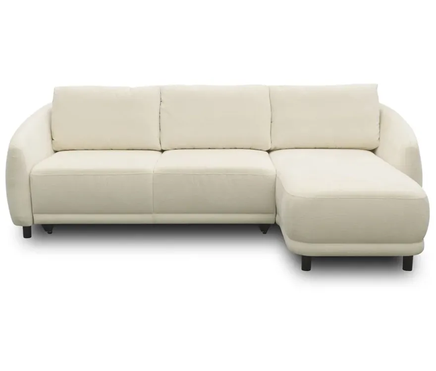 DOMO Eck-Schlafsofa »Visby«, Longchair rechts, creme