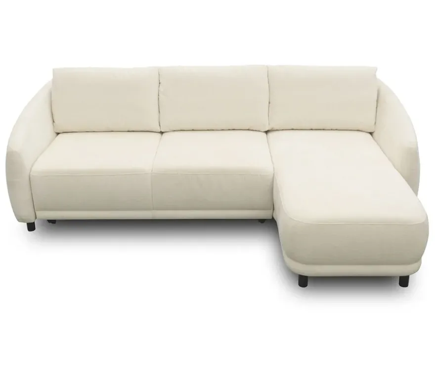 DOMO Eck-Schlafsofa »Visby«, Longchair rechts, creme