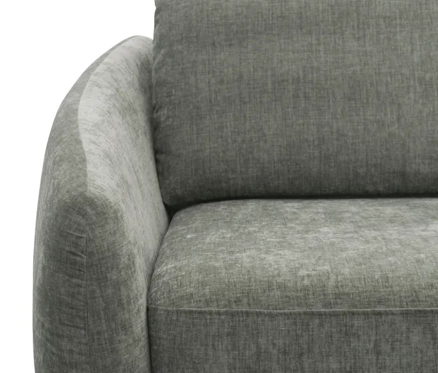DOMO Eck-Schlafsofa »Visby«, Longchair rechts, grau