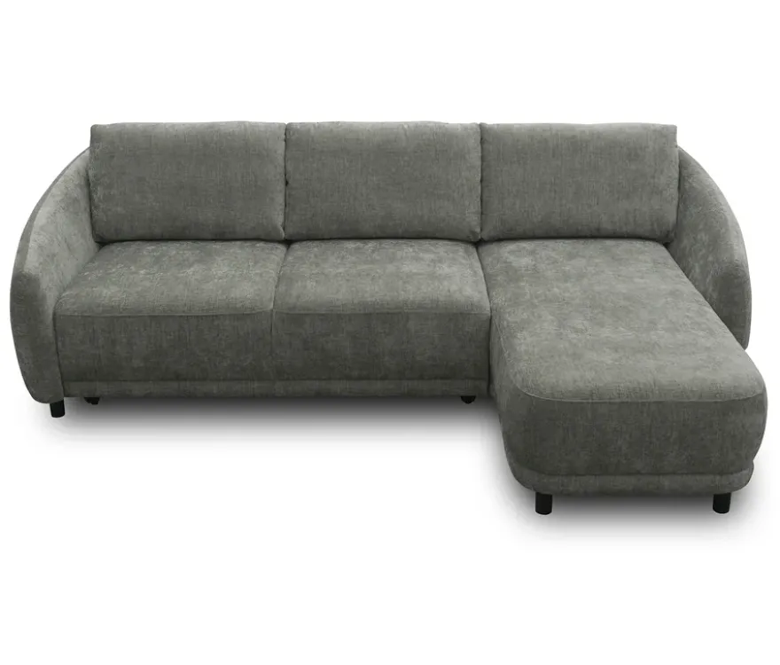 DOMO Eck-Schlafsofa »Visby«, Longchair rechts, grau