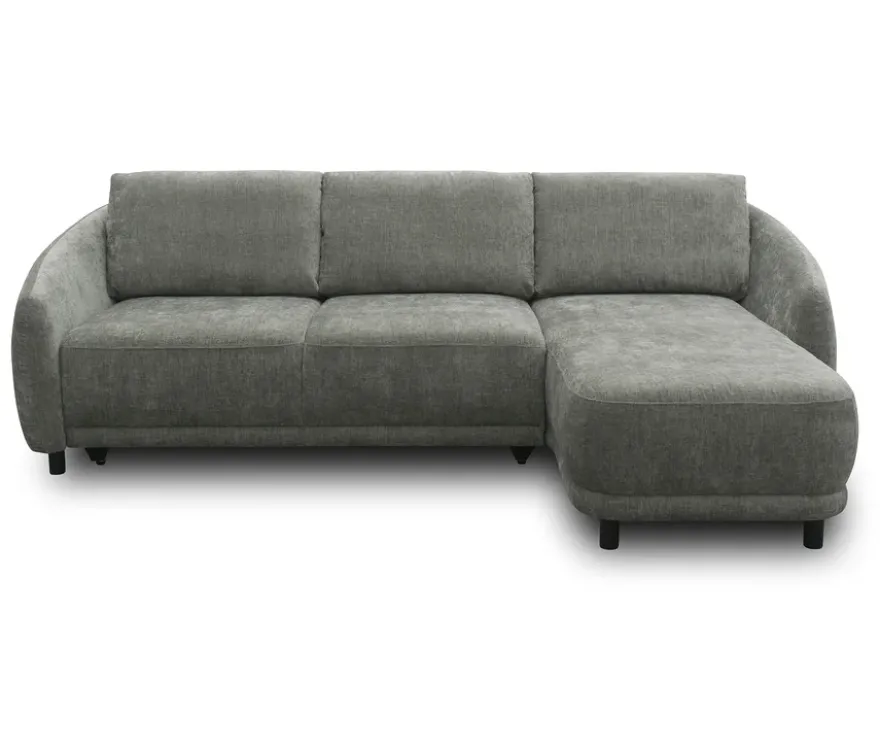 DOMO Eck-Schlafsofa »Visby«, Longchair rechts, grau