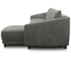 DOMO Eck-Schlafsofa »Visby«, Longchair rechts, grau