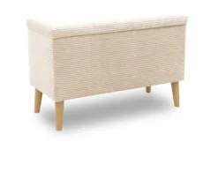 DOMO Hocker »Kopenhagen« mit Staufach, creme