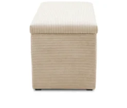 DOMO Hocker »Kopenhagen« mit Staufach, creme