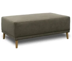 DOMO Hocker »Malmö«, grau/Holz