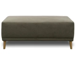 DOMO Hocker »Malmö«, grau/Holz