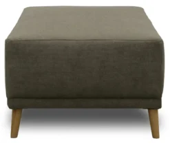 DOMO Hocker »Malmö«, grau/Holz
