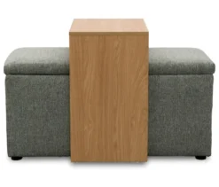 DOMO Hocker mit Tisch »Kopenhagen«, grau