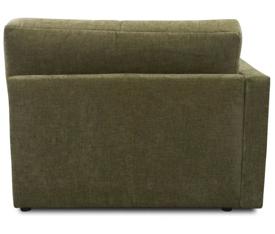 DOMO Longchair »Sonderburg« links, oliv
