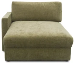 DOMO Longchair »Sonderburg« links, oliv