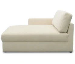 DOMO Longchair »Sonderburg« links, creme