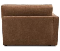 DOMO Longchair »Sonderburg« links, rost/hellbraun