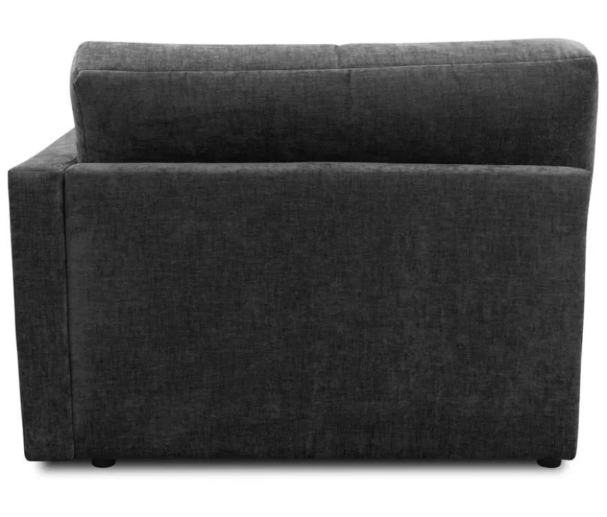 DOMO Longchair »Sonderburg« rechts, anthrazit