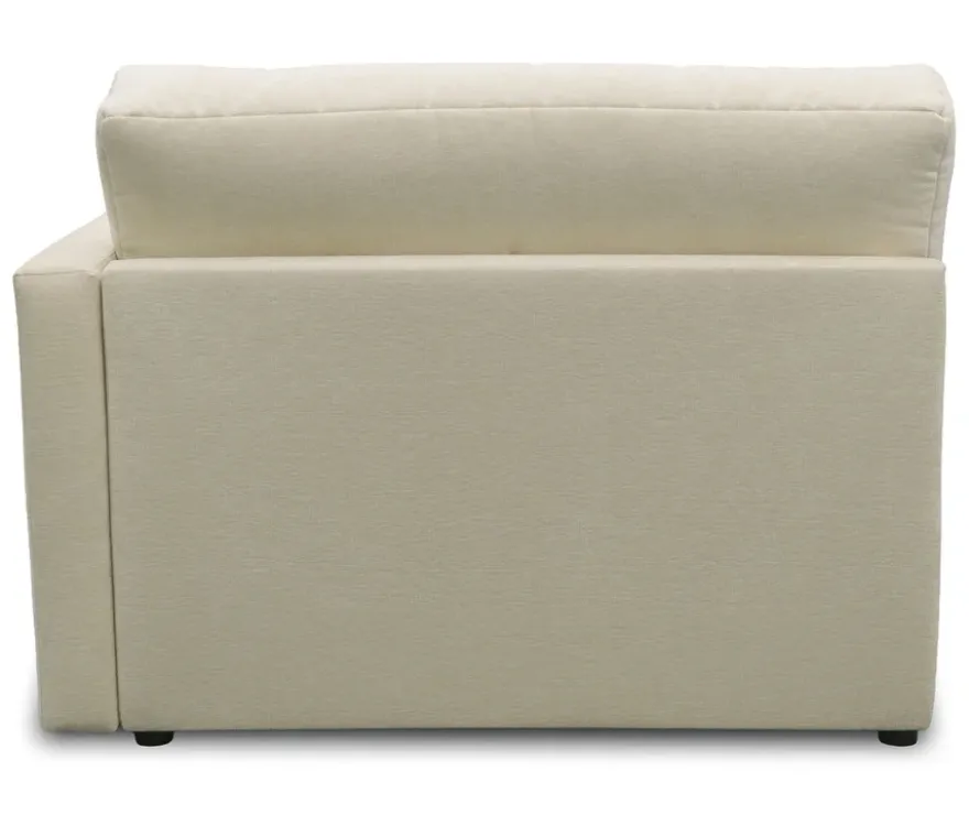 DOMO Longchair »Sonderburg« rechts, creme