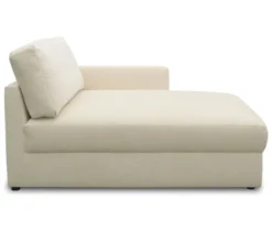 DOMO Longchair »Sonderburg« rechts, creme