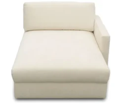 DOMO Longchair »Sonderburg« rechts, creme