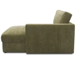 DOMO Longchair »Sonderburg« rechts, oliv