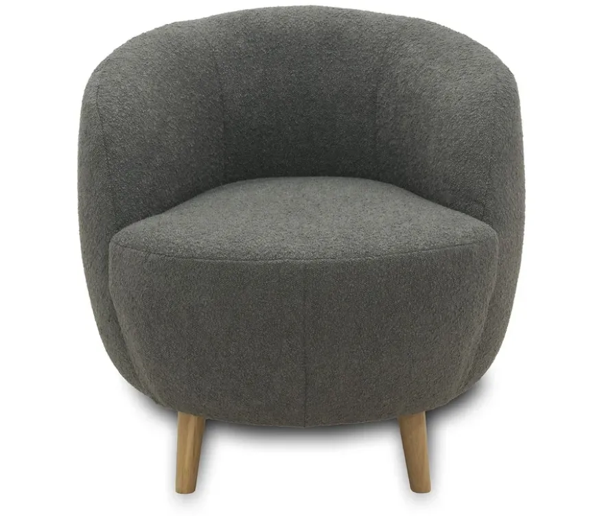 DOMO Sessel »Ahus«, dunkelgrau