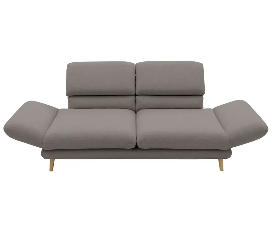 DOMO 2-Sitzer »Malaga«, drehbar, taupe