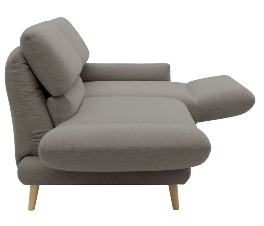 DOMO 2-Sitzer »Malaga«, drehbar, taupe